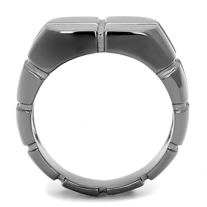 Men Stainless Steel No Stone Rings TK3273