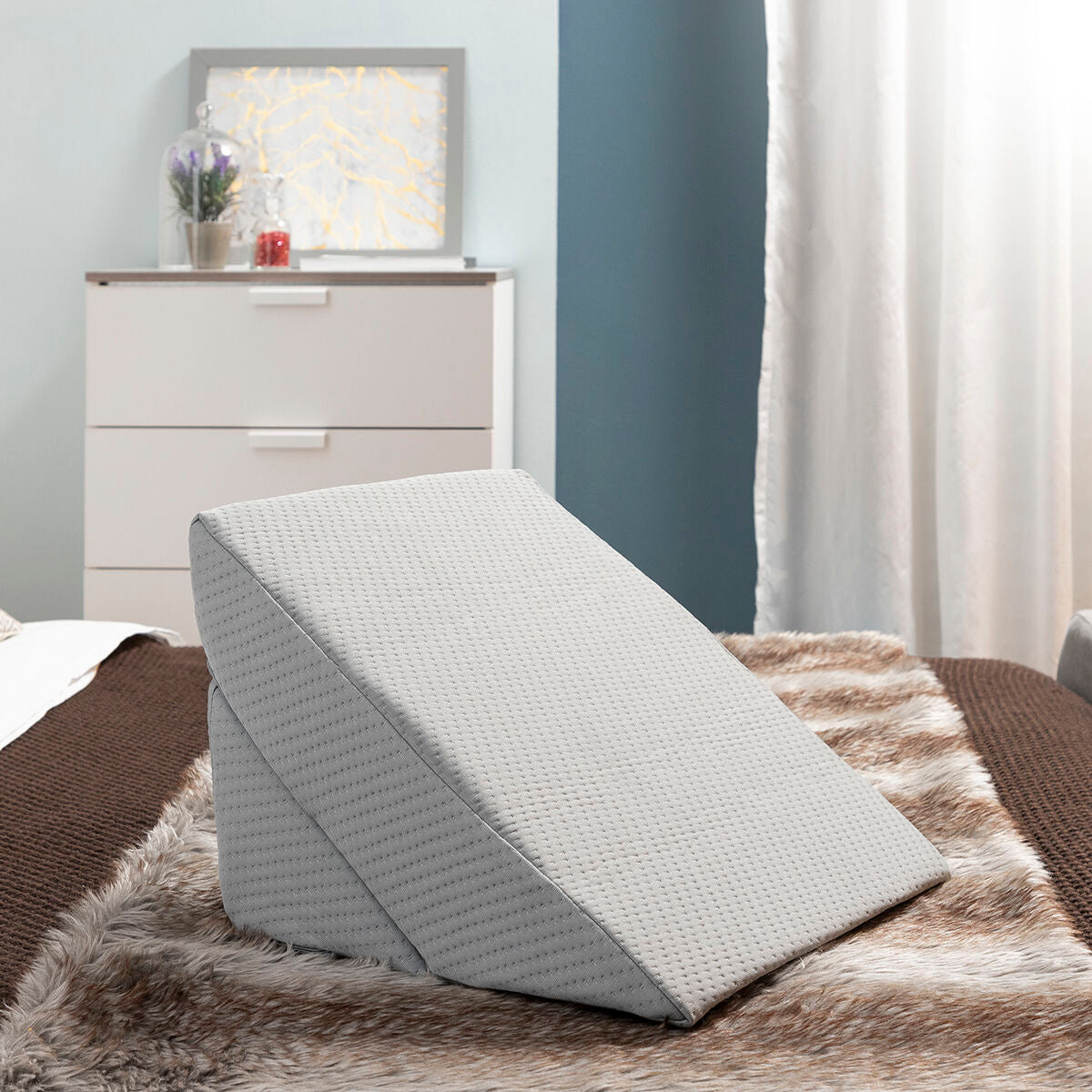 Triangular Multi-Position Double Wedge Pillow Threllow InnovaGoods